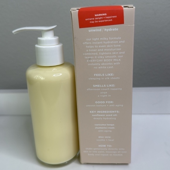 by/rosie Jane Everyday Body Milk in Chill The F*ck Out NWT Full Size 5 oz - Picture 3 of 4